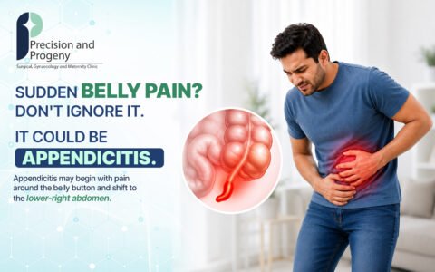 Appendicitis Symptoms Blog – Precision & Progeny Clinic, Sinhgad Road Pune